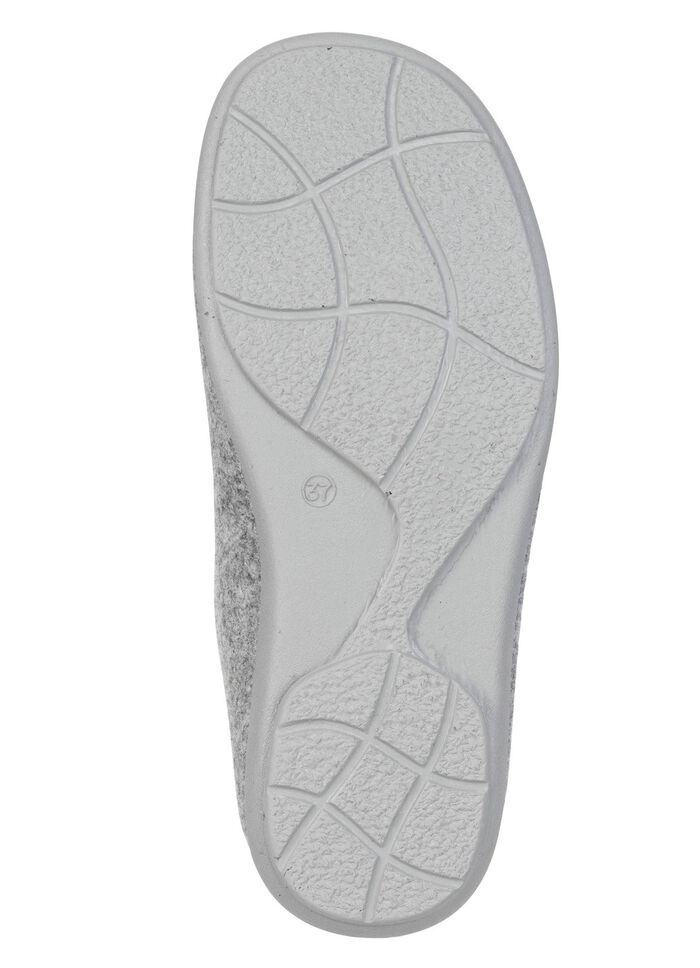 Laurina, klassische Damen-Hausschuhe, mit herausnehmbarem Fu&szlig;bett 