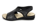 Sandalette von Aerosoft in Weite G&ndash;H SCHWARZ