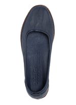 Andrea Conti, klassische Damen-Slipper, mit herausnehmbarem Fu&szlig;bett MARINE