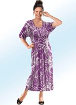 Kaftan mit rundem Halsausschnitt 