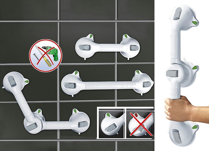 Wandgriff „SECURA“ WEISS