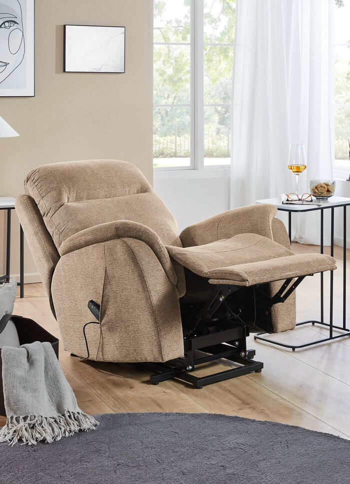 Komfortabler Massagesessel mit Aufstehhilfe 