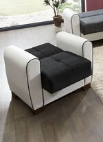 Polsterm&ouml;bel mit Bettfunktion und Bettkasten 