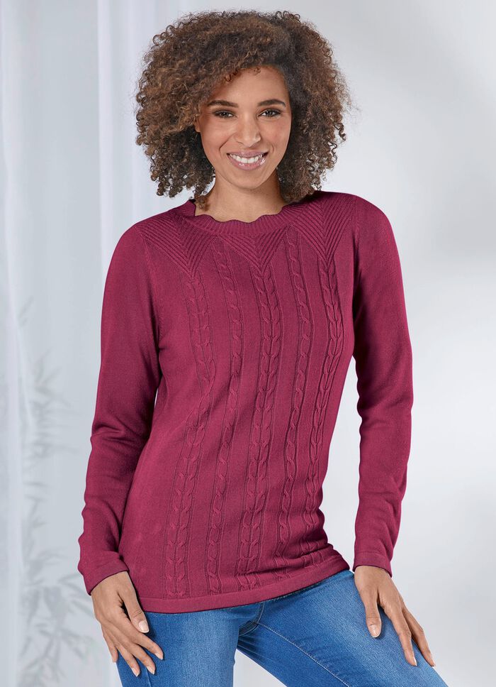 Pullover in sehr weicher Qualit&auml;t 