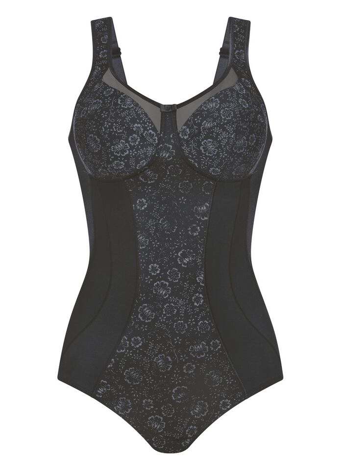 Anita Hosenkorselett mit transparenten T&uuml;lleins&auml;tzen 