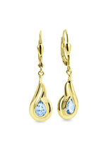 Ohrringe mit Blautopas 