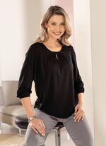 Shirt mit Schlitz in 2 Farben 