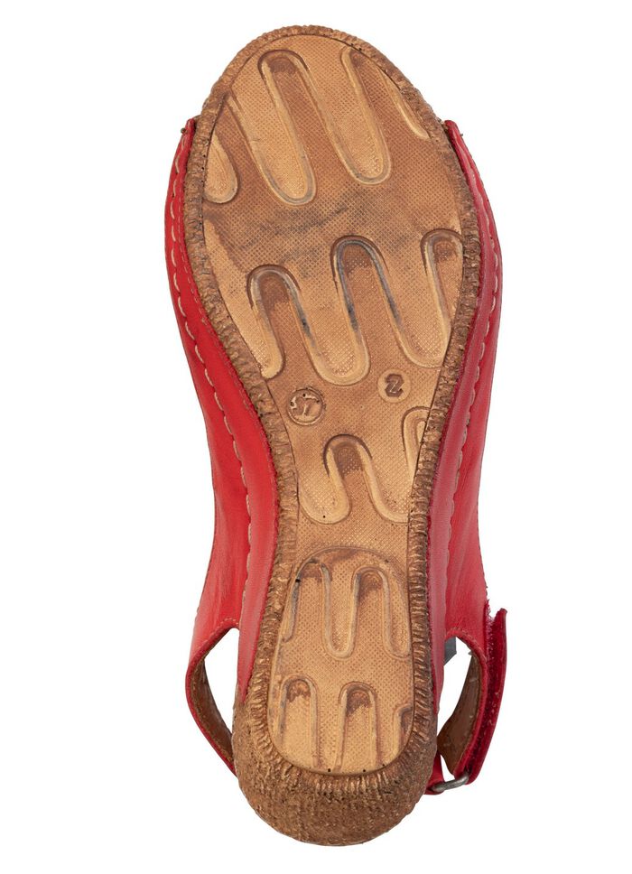 Gemini, trendige Damen-Sandaletten, Weite G, mit verstellbarer Klettspange 