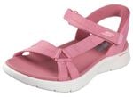 SKECHERS, sportliche Damen-Sandalen, mit geformter Slip-Ins Fersenplatte MAUVE