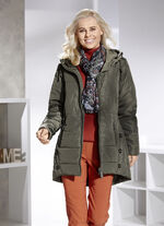 Jacke mit fester Kapuze 