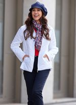 Jacke mit Rei&szlig;verschlussleiste 