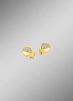 Goldfarbenes Damenuhrset 3-tlg. 