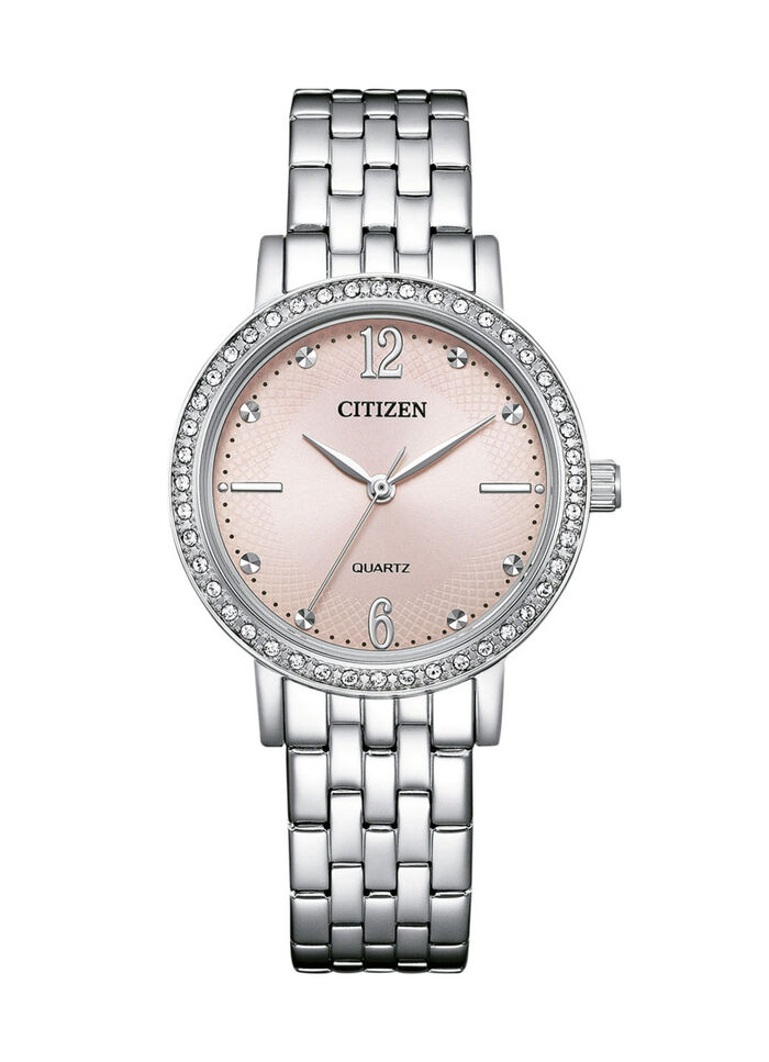Citizen Quartz-Damenuhr mit Edelstahlbandgehäuser 