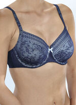 Rosa Faia B&uuml;gel-BH mit elastischen Spitzencups 