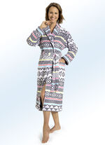 Bademantel mit Schalkragen 