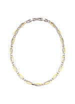 Halskette in Bicolor aus Titan 