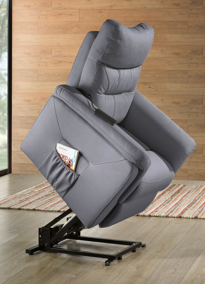 Relax-Sessel mit Aufstehhilfe ANTIKGRAU
