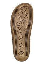 Gemini Pantolette mit verstellbaren Klettspangen ECRU