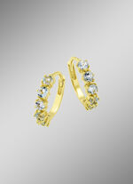 Creolen mit Blautopas 