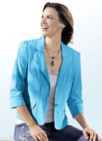 Kombistarker Blusenblazer in 4 Farben T&Uuml;RKIS
