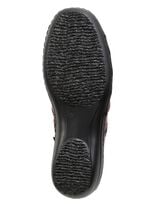 ELENA EDEN, bequeme Damen-Boots, Weite H, mit herausnehmbarem Fu&szlig;bett BURGUND