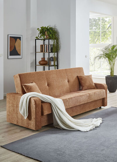 Schlafsofa mit Bettkasten 