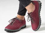 Waldl&auml;ufer Schn&uuml;rschuh aus hochwertigem Leder BORDEAUX