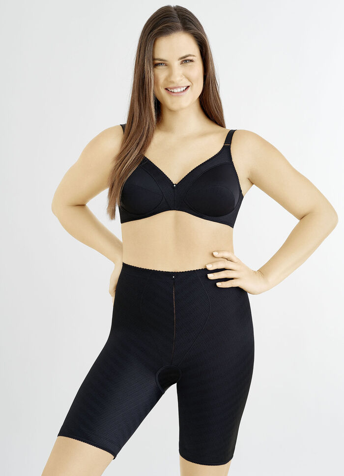 Felina Miederhose mit langem Bein SCHWARZ