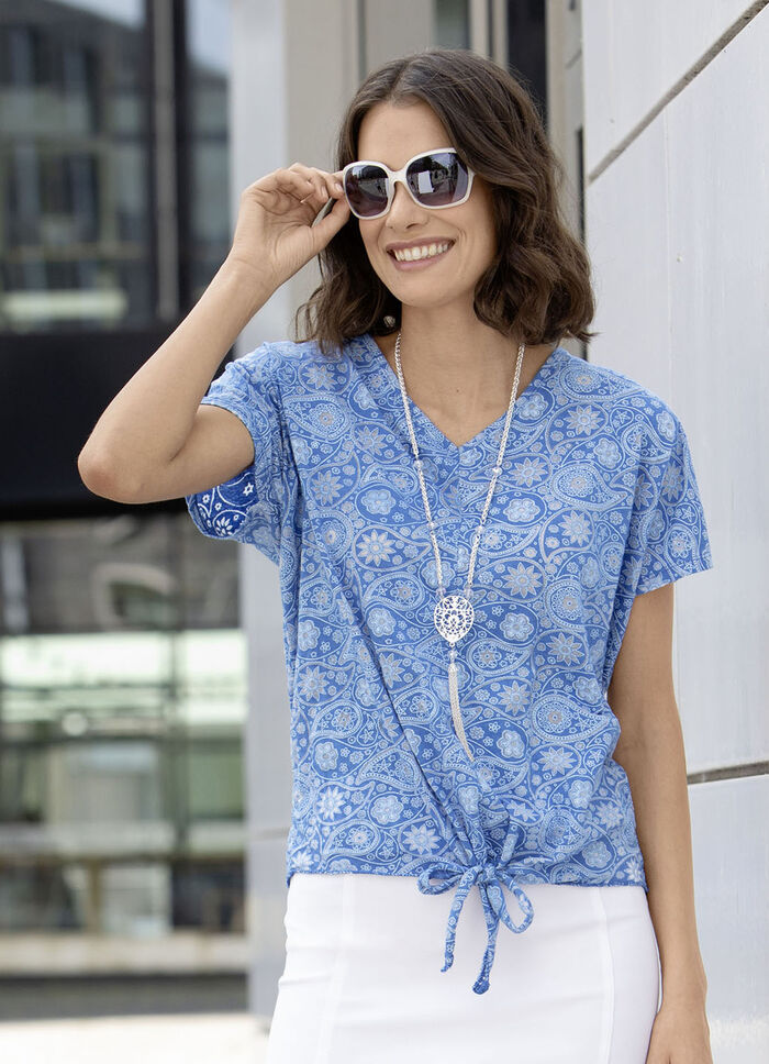 Tunika mit Baumwolle 