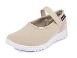 Flexibler Ballerina-Stretchschuh BEIGE