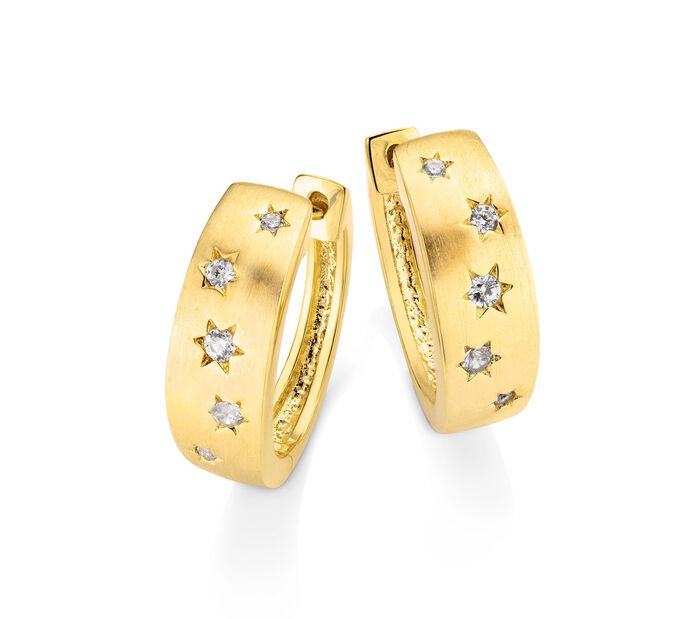 Hinrei&szlig;endes Paar Creolen 