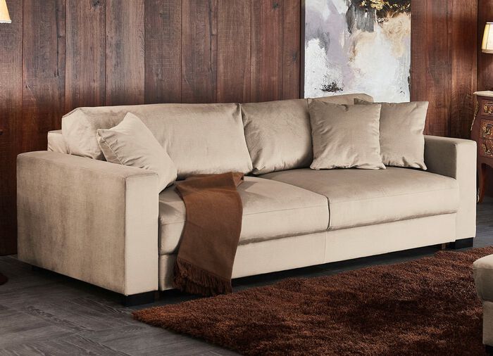 Schlafsofa mit bequemer Schaumstoffpolsterung 