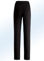 Hose im angesagten Materialmix 