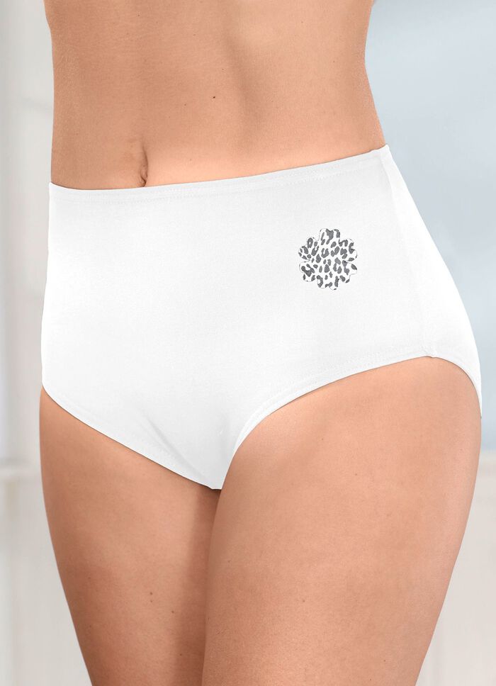 Sechserpack Slips mit Gummizug im Bund 