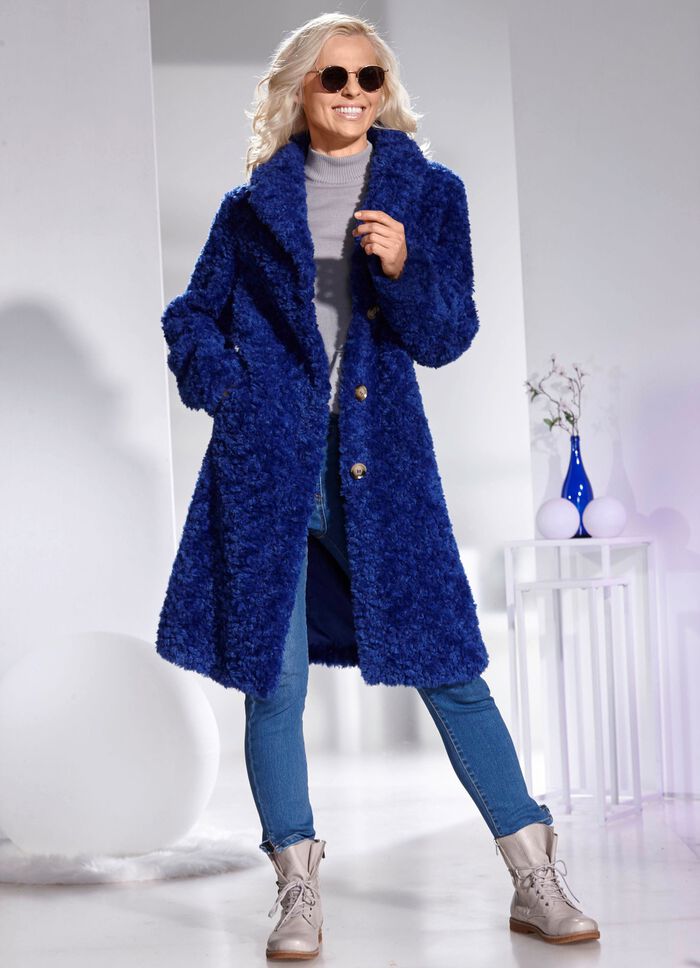 Mantel mit Reverskragen 