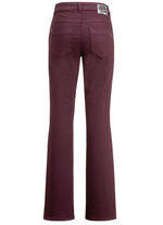 Magic-Jeans mit modisch weiterem Beinverlauf BORDEAUX