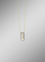 Moderner Anh&auml;nger mit Brillanten 