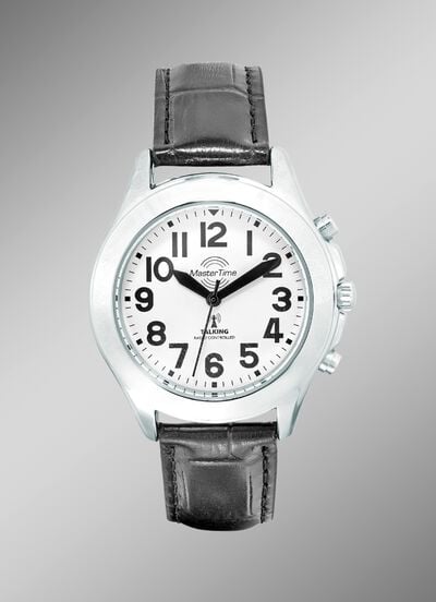 Master Time Funk-Damenuhr mit sprechender Zeitansage 