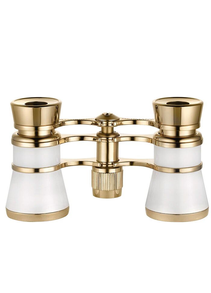 Opernglas mit 3-fach Vergrößerung CREME-GOLD