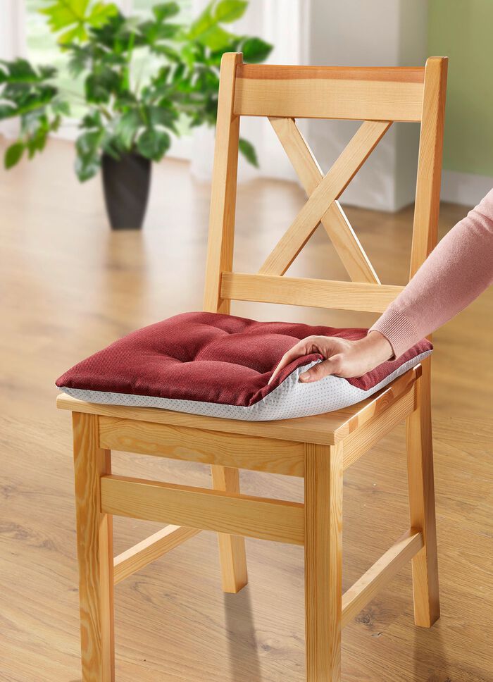 Stuhlkissen mit rutschfester Rückseite 