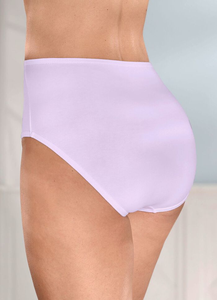 Sechserpack Slips mit Gummizug im Bund 