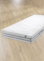 F.A.N. 7-Zonen-Tonnentaschenfederkern-Matratze bis Härtegrad 5 