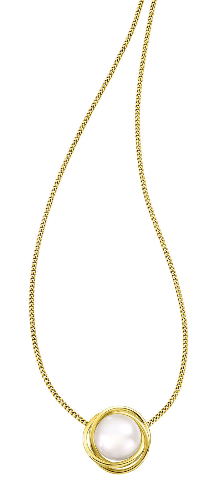 Anh&auml;nger mit Zuchtperlen-Bouton 