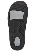 Mubb, bequeme Herren-Pantoletten, Weite H, mit herausnehmbarem Fu&szlig;bett MOKKA