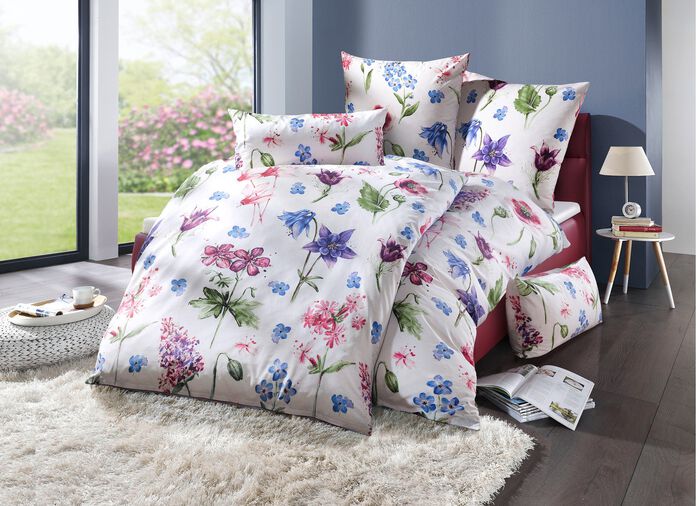 B&uuml;gelleichte Bettw&auml;sche-Garnitur 