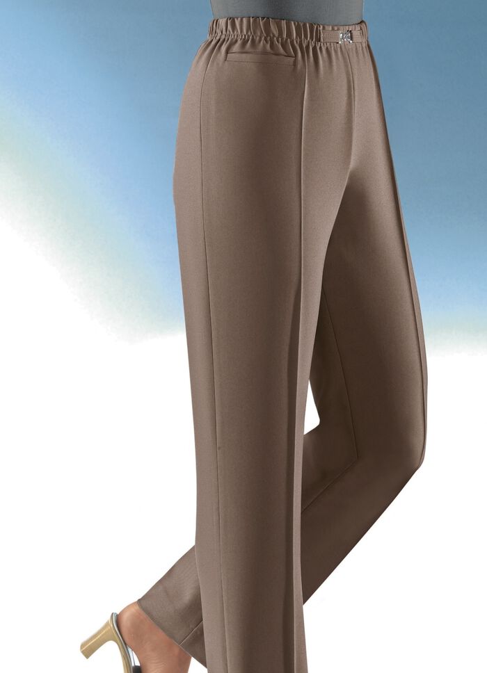 Hose in Schlupfform MITTELBRAUN