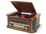 Nostalgie-Stereoanlage mit MP3-Direktaufnahmefunktion BRAUN