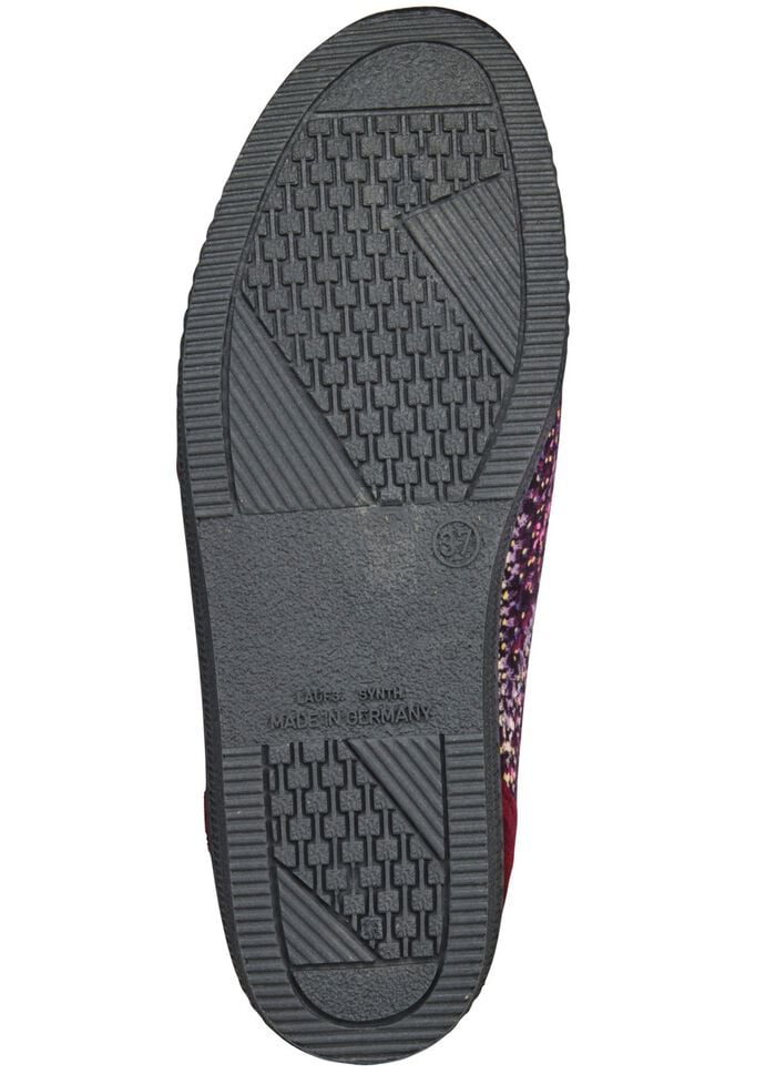 Klassische Damen-Hausschuhe, Weite H, mit Klettverschluss 