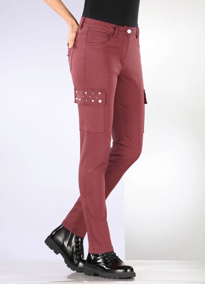 Cargohose in 5-Pocket-Form 