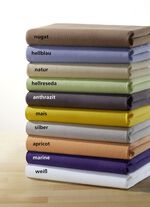 Spannbettt&uuml;cher mit Sanfor-Ausr&uuml;stung 